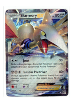Pokémon TCG - Skarmory EX 80/146 - Rare Holo Foil - XY Expansion Played ... - $2.49