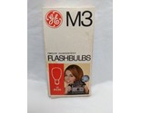Vintage (12) GE M3 Flashbulbs With Box - $20.04