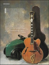 The 1962 D&#39;Angelico New Yorker cutaway guitar 1991 full page history article - $4.01