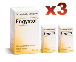 3 PACK Heel Engystol For flu and viral diseases x50 tablets - $39.99