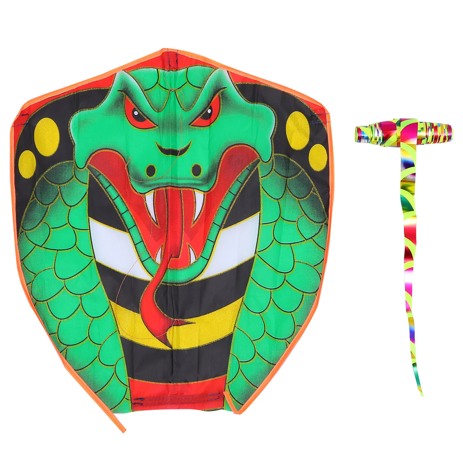 Snake Kite Kite Easy to Fly Kite Large Kite with Long Tails Outdoor Fun Sports - £10.64 GBP