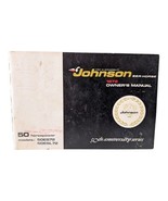 Original Johnson Seahorse 1972 Owners Manual 50 Horsepower 50ES72 50ESL72 - $24.99