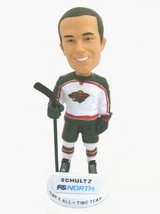 Minnesota Wild Year Nick Schultz 7&quot; Bobblehead All Time x Team Ice Hockey Figure - £17.19 GBP