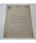 state of texas department of State letter 1930 Watt L Saunders - $47.41 CAD