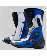 Suzuki RGSX  Cowhide Motorbike Leather boots Ce Approved  - $205.15 CAD