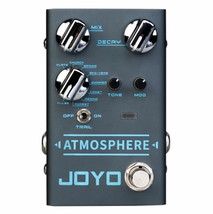 JOYO R Series R-14 ATMOSPHERE 9 Mode Multi Reverb Guitar Effect Pedal Ne... - £67.57 GBP