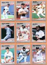 1989 Fleer Boston Red Sox Team Lot 23 diff Wade Boggs Jim Rice Roger Clemens ! - £1.59 GBP