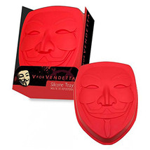 V for Vendetta Mask Silicone Cake Mould - £29.60 GBP