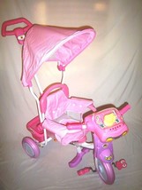 TRICYCLE STROLLER - Push Trike or Self Peddle PINK - NEW - AGES 9mo-4+yrs - £93.60 GBP