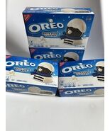 4 OREO White Fudge Covered Chocolate Sandwich Cookies 8.5 oz Limited Edi... - $39.59