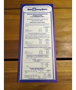 1979 Magic Kingdom Club Price Guide Walt Disney World Pamphlet - €12,83 EUR