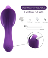 Clítoris lamiendo lengua chupando vibrador punto G masajeador oral jugue... - £12.29 GBP