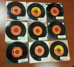 Glen Campbell 9 Records 45&#39;s Juke Box Title Strips Southern Nights Phoenix 11 - £18.22 GBP