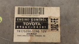 Toyota TACOMA 2.7l 4X4 A/T ECM ECU PCM Engine Control Module 89661-04381 image 2