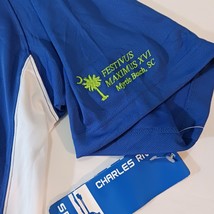 Charles River Sport "Festivus Maximus XVI" Mens Blue & White Polo Shirt Size 2XL image 4