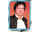 1980 Topps Star Wars #233 Dashing Han Solo Harrison Ford - $0.89