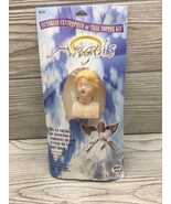 Victorian Centerpiece Tree Topper ANGELS Craft Kit ~ Ivory Lace - Eyes C... - $111.00 MXN