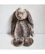 Jellycat Bashful Woodland Bunny Floppy Plush Soft Gray Brown Rabbit Medi... - £7.52 GBP
