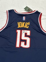 Nikola Jokic Signed Denver Nuggets NBA Basketball Jersey COA - £196.12 GBP