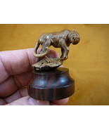 (TB-PANTH-4) Panther Mountain Lion shed ANTLER figurine Bali detailed ca... - $53.99