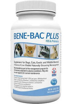 Petag Bene-Bac Plus Powder: Probiotic &amp; Prebiotic Supplement for Dogs, C... - $50.95