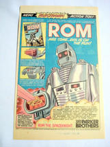 1979 Ad Rom The Spaceknight Superhero Toy Parker Brothers - £6.36 GBP