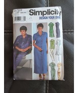 Women Plus Size Pattern Simplicity 5769  FF 18W-24W Dress Uncut 2002 - $9.49