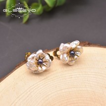 Glseevo Natural Baroque  Earrings Flower Earrings Women&#39;S Gift 2021 Personalized - £18.42 GBP