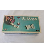 VINTAGE 1968 ES Lowe Scribbage Word Building Game - $19.79