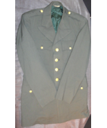 USGI SERGE AG-344 CLASS 3 DRESS GREEN ARMY TROPICAL 1967 JACKET COAT 36L - $727.18 MXN