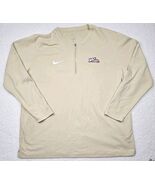 Nike Dri-Fit Quarter-Zip Pullover Beige Long Sleeve Mens XXL Whitehall Z... - $552.86 MXN