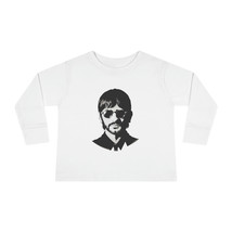 Ringo Starr Illustrated Toddler Long Sleeve Tee, 100% Combed Ringspun Co... - £22.23 GBP