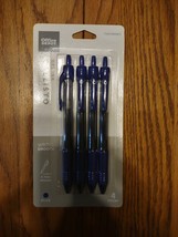 Office Depot Gel Ink Callisto Blue Set Of 4 - $10.77