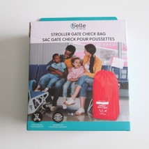 Belle On The Go Red Stroller Gate Check Bag Air Travel Cover New In Box - £22.09 GBP