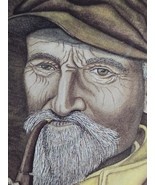 FINNISH FISHERMAN-Watercolor-1984 Postcard by DAGMAR-Divided-VTG - $20.10
