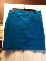 NWT GG Blue PEACOCK BLUE FABULOUS FIT STRETCH GOLF SKORT 4 6 8 10 12 14 16 image 2