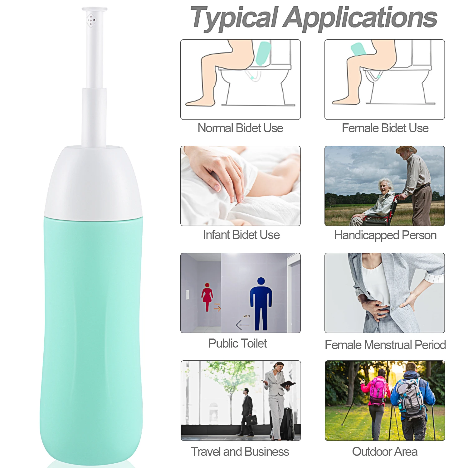 House Home Samodra Handheld Portable Bidet sprayer for personal Hygienic Shower - £27.97 GBP