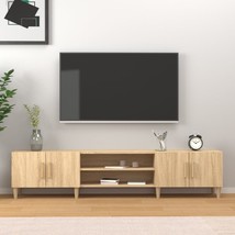 TV Cabinet Sonoma Oak 180x31.5x40 cm Engineered Wood - £55.62 GBP