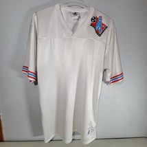Tennessee Oilers Mens Jersey Large Vtg NFL Athletic Inaugural 1998 Logo Blank - £34.31 GBP