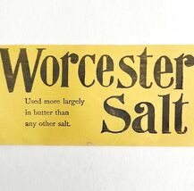 Worcester Salt Nash Whiton NY 1894 Advertisement Victorian Spices 4 ADBN1m - $370.74 MXN