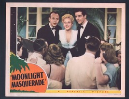 Moonlight Masquerade Lobby Card-1942-Dennis O&#39;Keefe - £32.16 GBP