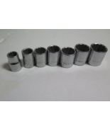 Craftsman USA Made V VV 7 pc 3/8 dr 12pt Std. Sockets Set 3/8-3/4 44331 ... - $396.72 MXN