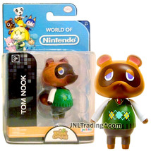 Year 2016 World of Nintendo Animal Crossing Series 2-1/2 Inch Figure TOM NOOK - $24.99