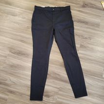 TIME &amp; TRU Women’s L (12-14) High Rise Skinny Core Jegging Fitted • Blac... - $10.87