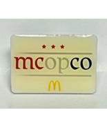 Mcdonalds mcopco McOpCo Rectangle Lapel Pin Collectible - €4,27 EUR