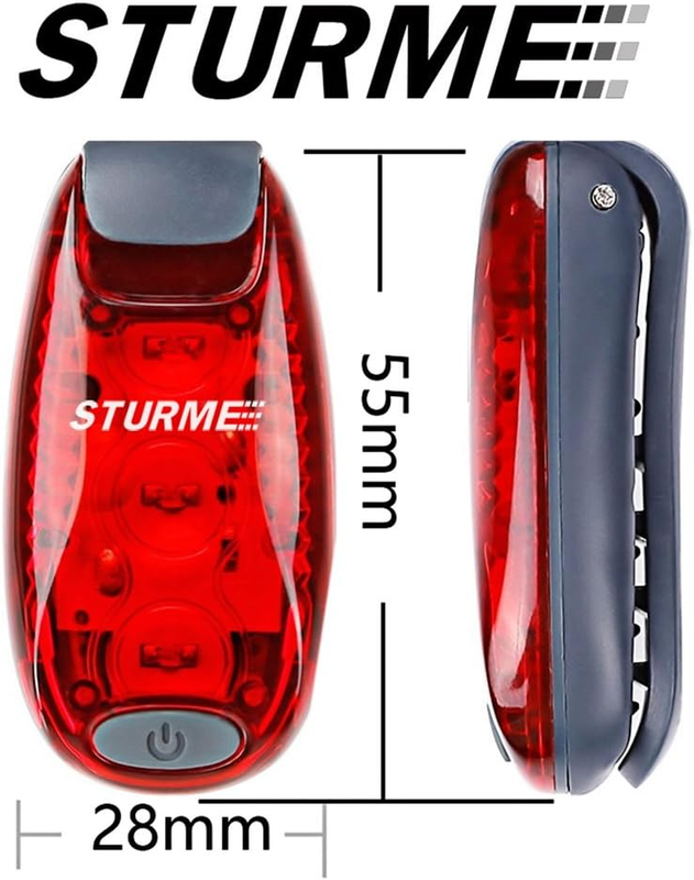 STURME LED Safety Light Strobe Lights for Daytime Running Walking Bicycle Bike K Item image 4