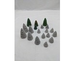 Lot Of (19) Ceramic Minature RPG Wargaming Trees Acessory Terrain Scener... - $48.10