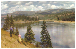 Vtg Postcard-Pend Oreille River-Union Oil Company, Scenes of the West-Chrome~ID1 - £6.15 GBP