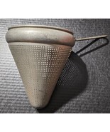Vtg Wear Ever Colander Juicer Canning Strainer Sieve Aluminum 7.5&quot; Deep ... - $25.17 CAD