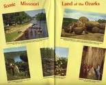 Missouri Family Vacation Land Brochure and Map 1950&#39;s - £14.17 GBP